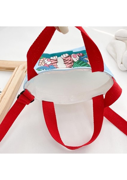 Sevimli Hayvan Kız Kanvas Çocuk Eğlence Messenger Omuz Çantası (Yurt Dışından) fırsatları