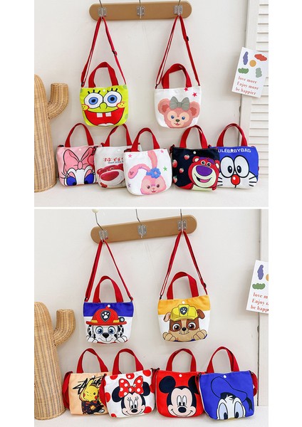 Karikatür Kız Kanvas Çocuk Eğlence Messenger Omuz Çantası (Yurt Dışından) fiyatları