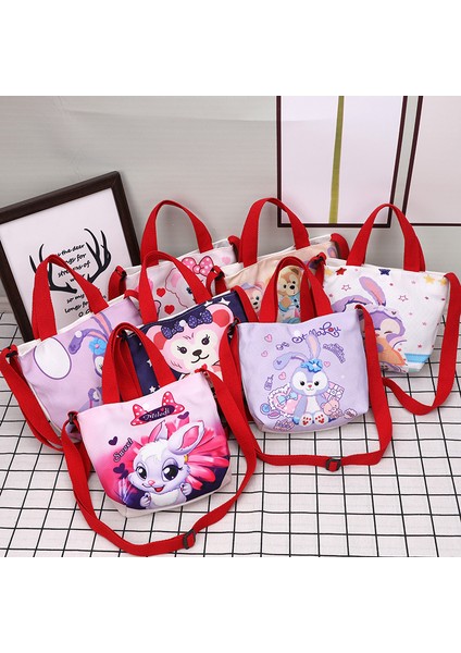 Disney Stella Lou Kız Kanvas Çocuk Eğlence Messenger Omuz Çantası (Yurt Dışından)