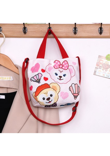 Disney Stella Lou Kız Kanvas Çocuk Eğlence Messenger Omuz Çantası (Yurt Dışından)