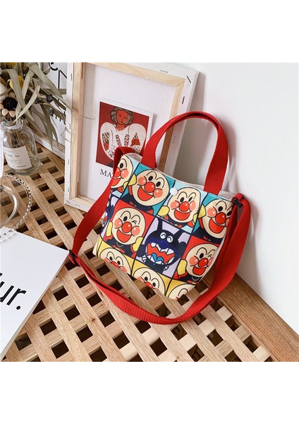 Anpanman Kız Kanvas Çocuk Eğlence Messenger Omuz Çantası (Yurt Dışından)