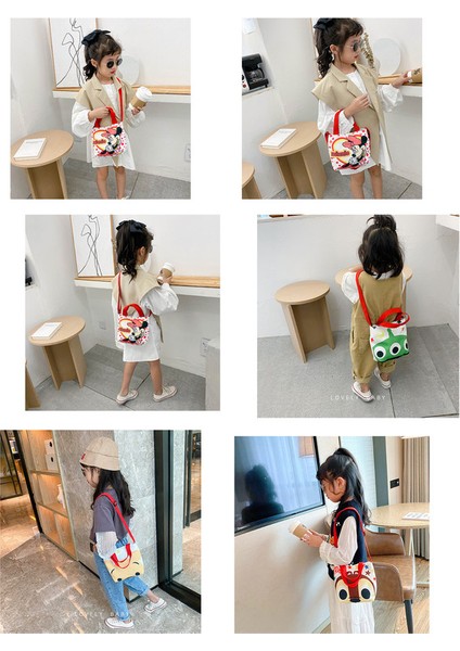 Anime Kız Kanvas Çocuk Eğlence Messenger Omuz Çantası (Yurt Dışından) indirimleri