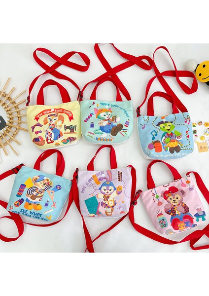 Sevimli Hayvan Kız Kanvas Çocuk Eğlence Messenger Omuz Çantası (Yurt Dışından) fiyatları