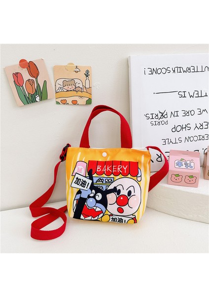 Bolso Bandolera Mensajero De Ocio Para Niños De Lona De Niña De Dibujos Animados De Moda (Yurt Dışından)