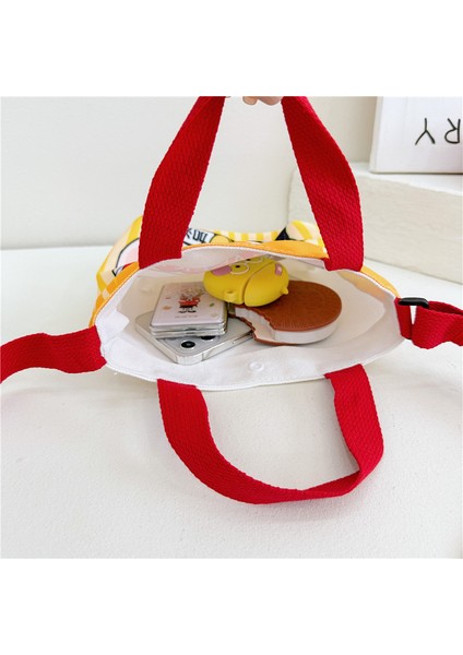 Bolso Bandolera Mensajero De Ocio Para Niños De Lona De Niña De Dibujos Animados De Moda (Yurt Dışından)
