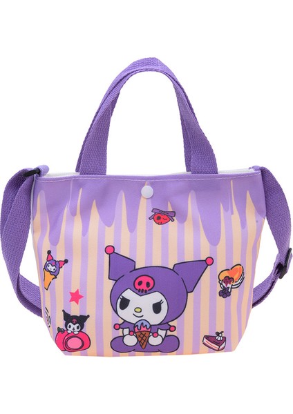 Bolso Bandolera Mensajero De Ocio Para Niños De Lona De Niña De Dibujos Animados De Moda (Yurt Dışından)