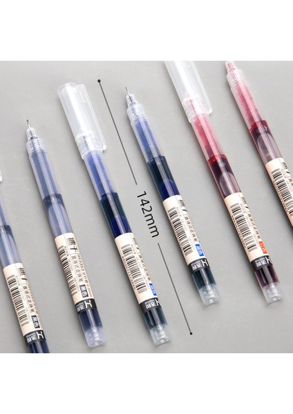 20 Parça 0.5mm Ince Nokta Düz Sıvı Jel Kalem Hızlı Kuru Rulo Tükenmez Kalem (Yurt Dışından) fiyatları