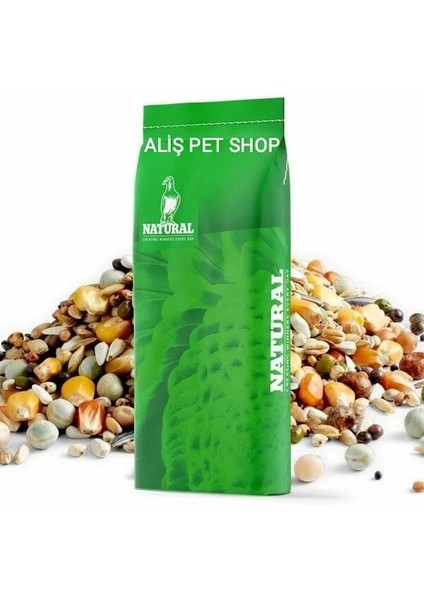 Tüm Sezon Güvercin Yemi 20 kg Yeşil Çuval