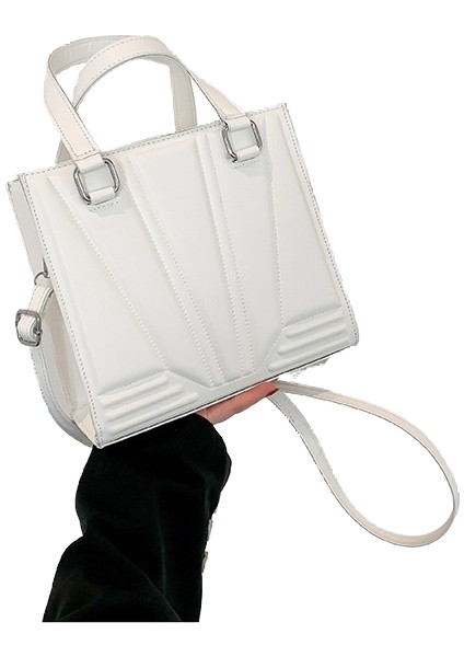 Gündelik El Omuz Crossbody Kadın Küçük Kare Çanta (Yurt Dışından)
