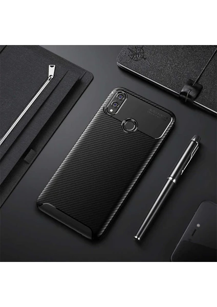 Xiaomi Mi Play Kılıf Karbon Koruyucu Yumuşak Silikon Nero Kapak