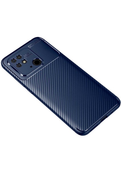 Xiaomi Poco C40 Kılıf Karbon Koruyucu Yumuşak Silikon Nero Kapak