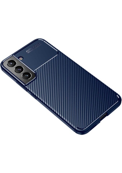 Samsung Galaxy S22 Kılıf Karbon Koruyucu Yumuşak Silikon Nero Kapak