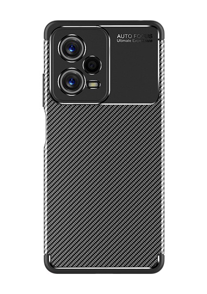 Xiaomi Redmi Note 12 5g Kılıf Karbon Koruyucu Yumuşak Silikon Nero Kapak