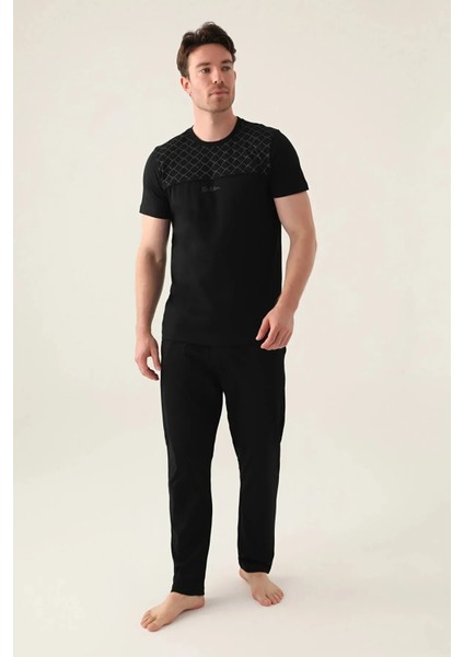 %100 Pamuk Büyük Beden Seçenekli Yumuşak Dokulu Kısa Kol Erkek Pijama Takım 3010 fiyatları