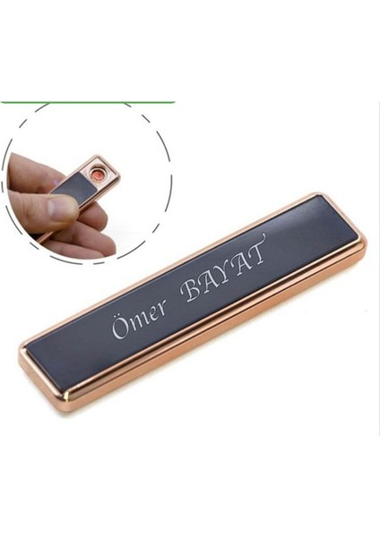 Kişiye Özel Isim Baskılı USB Çakmak ( Elektronik Çakmak ) indirimleri