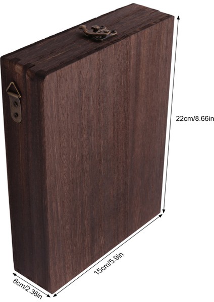 Yazarlar Messenger Ahşap Kutu, Menteşeli Kapaklı Ahşap Kutu Omuz Çantası, Kapak Mandallı Dış Mekan Çizim Saklama Kutusu Günlüğü (Yurt Dışından) modelleri