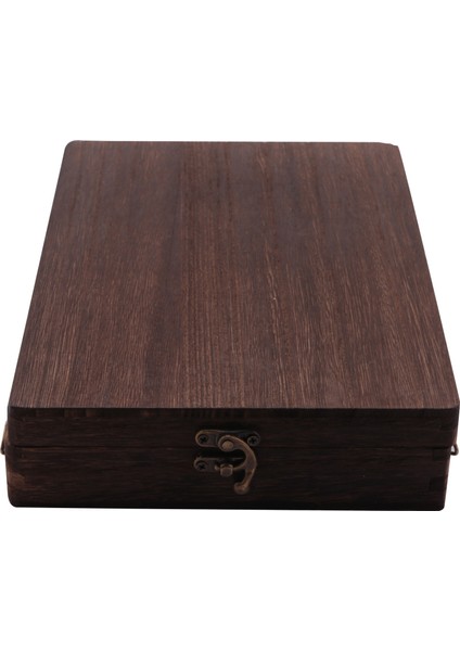 Yazarlar Messenger Ahşap Kutu, Menteşeli Kapaklı Ahşap Kutu Omuz Çantası, Kapak Mandallı Dış Mekan Çizim Saklama Kutusu Günlüğü (Yurt Dışından) fırsatları