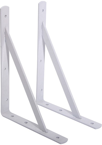 Çıkarılabilir Üçgen Braket Kalınlaştırılmış Yüksek Yük Taşıyan Ağır Hizmet Braketi Duvar Sabit Braket Raf Aparatı 20X25CM (Yurt Dışından)