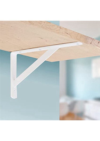 Çıkarılabilir Üçgen Braket Kalınlaştırılmış Yüksek Yük Taşıyan Ağır Hizmet Braketi Duvar Sabit Braket Raf Aparatı 20X25CM (Yurt Dışından)