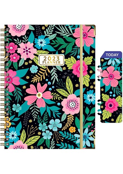 Planlayıcı Defter, Haftalık Aylık Planlayıcı, 8,4 Inç x 6 Inç, Yer Işaretli Spiral Planlayıcı Defter A01 (Yurt Dışından)
