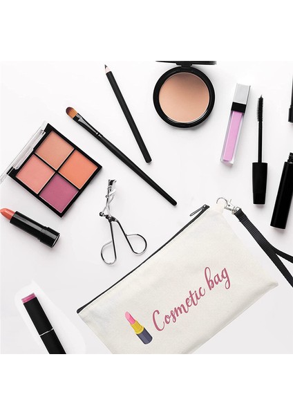 10 Adet Süblimasyon Boş Kalem Kutusu Boş Dıy Zanaat Çanta Kanvas Kalem Kutusu Kanvas Makyaj Çantası Kozmetik Çantaları Kalem Kutusu (Yurt Dışından) modelleri