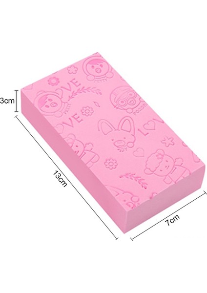 Square Sünger Vücut Temizleme Ovma Pembe (Yurt Dışından) modelleri