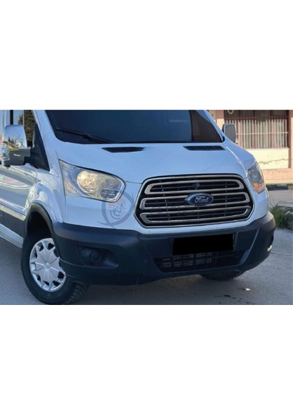 Fams Otomotiv  Ford Transit Krom Ön Panjur+Çerçeve 7 Parça 2013-2019  Paslanmaz Çelik