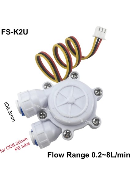PE14FIT-U Stili Yeni Çoklu Stiller Akış Sensörü Kontrol Ölçer Akış Ölçer Sayacı 0. Su Akış Sensörü Anahtarı Içme Çeşmesi Kahve (Yurt Dışından)