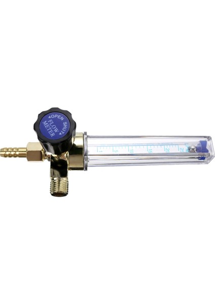 1 Adet 7mm Diken Argon Akış Ölçer Pt Pa Gaz Arco2 Kaynak Regülatörü Şeffaf ve Altın (Yurt Dışından)