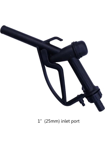 25MM Tarzı 2022 Yeni Plastik Manuel Ağır Hizmet Yakıt Nozulu Tabancası Kancalı Düz Borulu -Dizel ve Benzinli Nozul Maksimum Akış 45LMIN (Yurt Dışından)