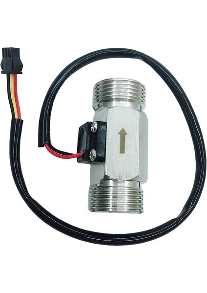 SUS304-5V Tarzı 2 ~ 45LMIN Su Sıvı Akış Ölçer G3 ve 4 Su Akış Sensörleri Npn Darbe Sinyali Hall Etkisi Sensörü (Yurt Dışından)