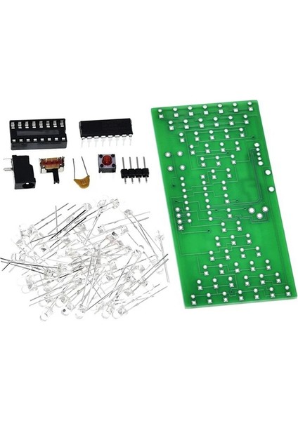 Yeşil Stil 5 V Elektronik Kum Saati Dıy Kiti LED Lamba Çift Katmanlı Pcb Kurulu ile Komik Elektrik Üretim Kitleri (Yurt Dışından) modelleri