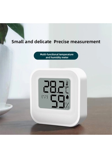 No.9 Stili Mini Termometre Higrometre Ölçer LCD Dijital Sıcaklık Higrometre Sensörü Ölçer Kapalı Oda Elektronik Ev Termometreleri (Yurt Dışından) modelleri