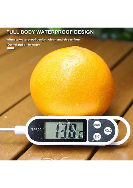 Beyaz Stil Yeni Mutfak Dijital Gıda Termometresi Et Kek Süt Probu Ölçer Elektronik Ev Pişirme Aracı Barbekü Fırın Termometresi B5Q3 (Yurt Dışından) fırsatları