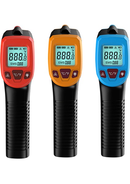 Gümüş Tarzı GM320S Lazer Olmayan -50 ~ 600 Kızılötesi Termometre Kızılötesi Pirometre Ir Lazer Sıcaklık Ölçer Endüstriyel Pirometre Nokta Tabancası (Yurt Dışından)