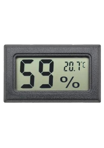 Beyaz Stil Mini Dijital Nem Ölçer Termometre Higrometre Sensör Ölçer LCD Sıcaklık Buzdolabı Akvaryum Izleme Ekranı (Yurt Dışından) fırsatları
