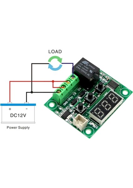 W1209-KUTU Stili C Dc 12V Dijital Sıcaklık Kontrollü Termostat Sıcaklık Kontrol Termostat Anahtar Plakası Kılıfı (Yurt Dışından) modelleri