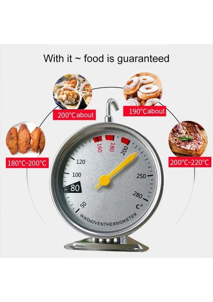 No.2 Tarzı Paslanmaz Çelik Fırın Ocak Termometre Mini Termometre Izgara Termometre Mutfak Gıda Et Gıda Barbekü Pişirme Sıcaklık Ölçer (Yurt Dışından) fiyatları