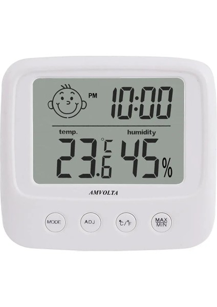 Arka Işık Stili LCD Dijital Sıcaklık Nem Ölçer Arka Işık Ev Kapalı Elektronik Higrometre Termometre Hava Istasyonu Bebek Odası (Yurt Dışından) fırsatları