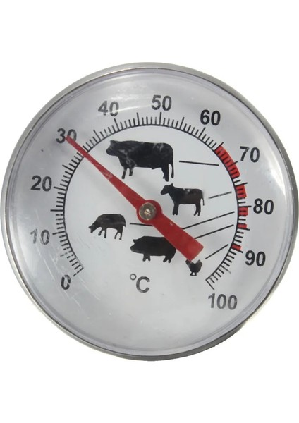 Barbekü Termometre Paslanmaz Çelik Et Sıcaklık Ölçer Gıda Mutfak Pişirme Anında Okuma Cep Probu Kuzu Sığır Eti Mutfak Aracı (Yurt Dışından) modelleri