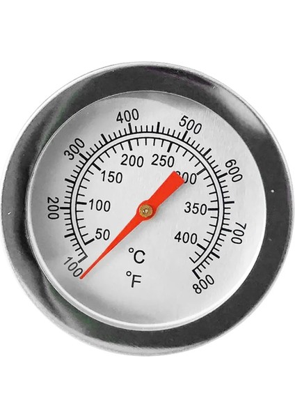 1 Adet Tarzı Izgara Termometre Paslanmaz Çelik Barbekü Sigara Içen Izgara Sıcaklık Bimetalik Thermome Ölçer Termometre Fahrenheit Mutfak Aletleri (Yurt Dışından)
