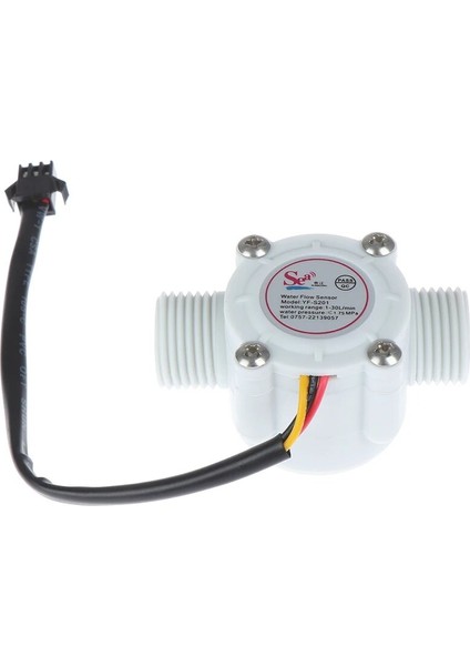 ''su Akış Sensörü Hall Debimetre Sıcaklık Sensörü Arduino Türbin Debimetre Sıcaklık Ölçer Için (Yurt Dışından)