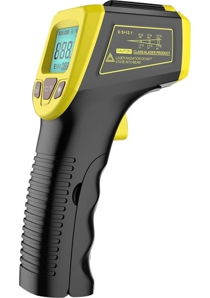 Kırmızı Stil -50~600 -58~1112 GM320S Endüstriyel Olmayan Kızılötesi Termometre Ir Yüksek Sıcaklık Tabancası LCD Lazer Işaretleyici (Yurt Dışından)