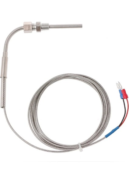 2 Metre Tarzı Egt Sıcaklık Sensörleri Termokupl K Tipi Motor Egzoz Gazı Sıcaklık Probu #0616 (Yurt Dışından)