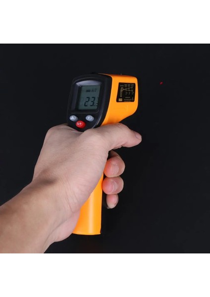 Elde Taşınabilir Olmayan ~ 380 Ir Kızılötesi Termometre Dijital LCD Lazer Endüstriyel Ölçüm Yüzey Sıcaklığı Ölçer (Yurt Dışından) fiyatları