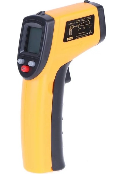 Elde Taşınabilir Olmayan ~ 380 Ir Kızılötesi Termometre Dijital LCD Lazer Endüstriyel Ölçüm Yüzey Sıcaklığı Ölçer (Yurt Dışından) fırsatları