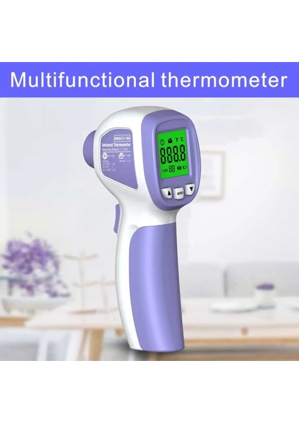 Bej Tarzı Ateş Alarmı ve Anında Doğruluk Okuma ile 2'si 1 Arada Vücut Yüzey Modu LCD Ekransız Dijital Termometre (Yurt Dışından) fiyatları