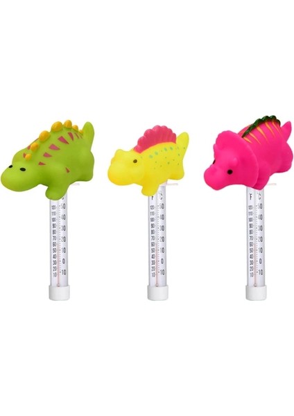 Zining Shop Stegosaurus Tarzı E56C Dinozor Yüzen Havuz Termometresi Yüzme Havuzları Spa Göleti Için Dize ile (Yurt Dışından)