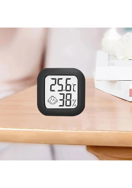 Mavi Stil Temeo Termometre Higrometre Higro Göstergesi Masa Veya Duvara Montaj Için Oda Iklim Göstergesi ile Taşınabilir Higrometre (Yurt Dışından) fırsatları