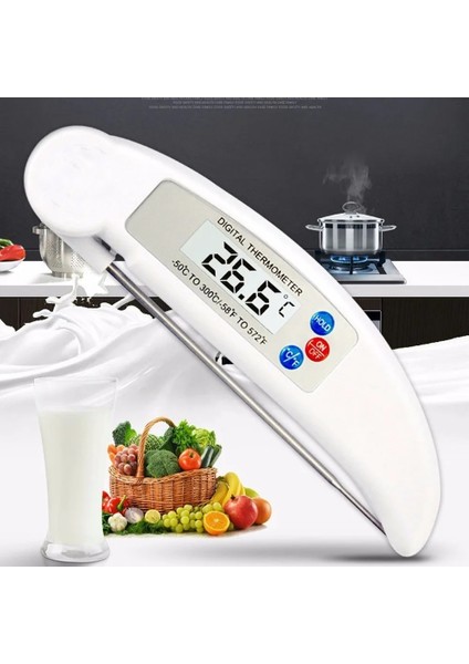 H53989B Stili Et Termometresi Dijital Mutfak Termometresi Mutfak Gıda Pişirme Et Barbekü Probu Et Suyu Süt Termometresi Mutfak Aletleri (Yurt Dışından) fiyatları